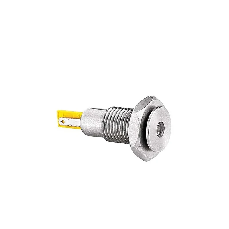 Bulgin Vandal Resistant Panel Mount LED Indicator 12 mm, Multicolour, IP66, 12-24V DX0505/RD/00