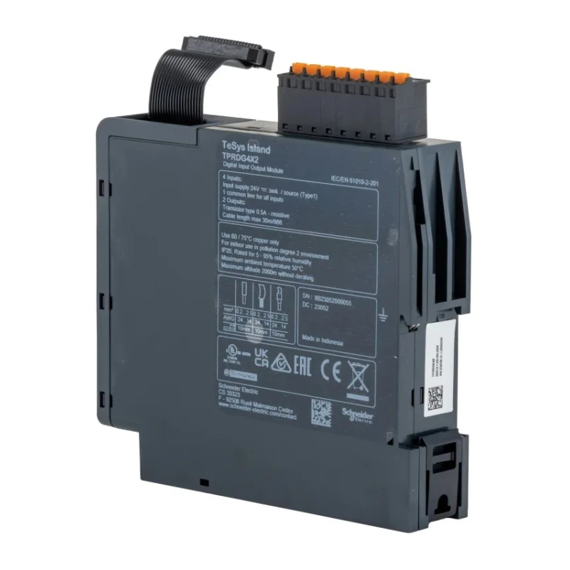 Schneider Electric TPRDG Series Input/Output Module, 4 Inputs, 2 Outputs, 24V DC TPRDG4X2