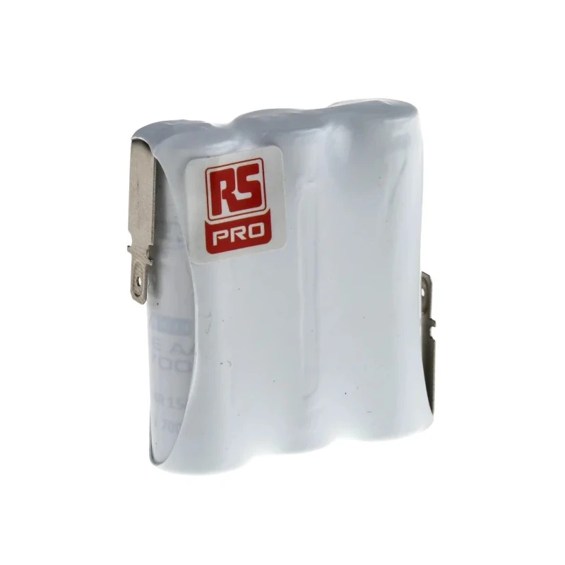 RS PRO 3.6 V NiCd AA Rechargeable Battery Pack 700mAh with Wire Termination 204-2761