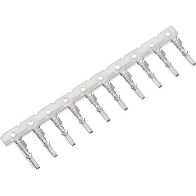 Wurth Elektronik WR 6620 Series Female Crimp Terminal 3A Current 28-30 AWG Wire Size 9.5mm Length 66200413722DEC