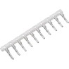 Wurth Elektronik WR 6620 Series Female Crimp Terminal 3A Current 28-30 AWG Wire Size 9.5mm Length 66200413722DEC