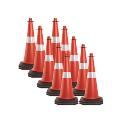 Buy Health Safe Chain Plastic Barricade Traffic Safety Cone