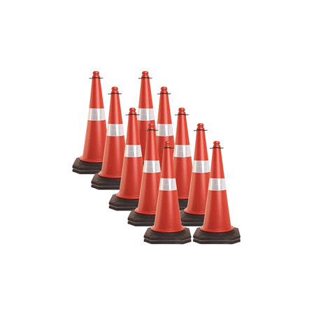 Buy Health Safe Chain Plastic Barricade Traffic Safety Cone