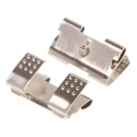 Keystone Leaf Spring AA Battery Contact, Snap-in Mount, Spring Steel Contact Material, Model 210