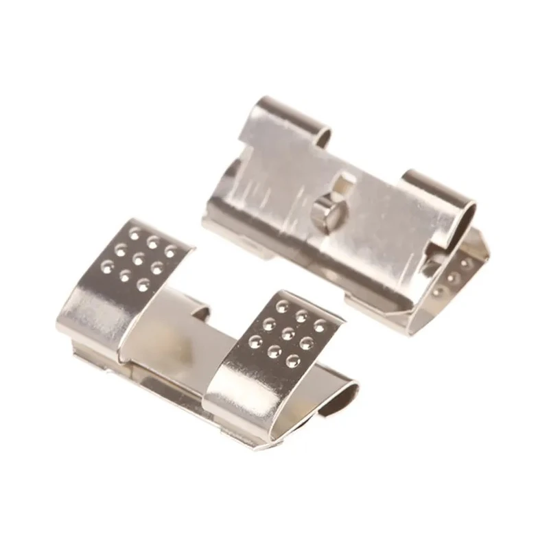 Keystone Leaf Spring AA Battery Contact, Snap-in Mount, Spring Steel Contact Material, Model 210