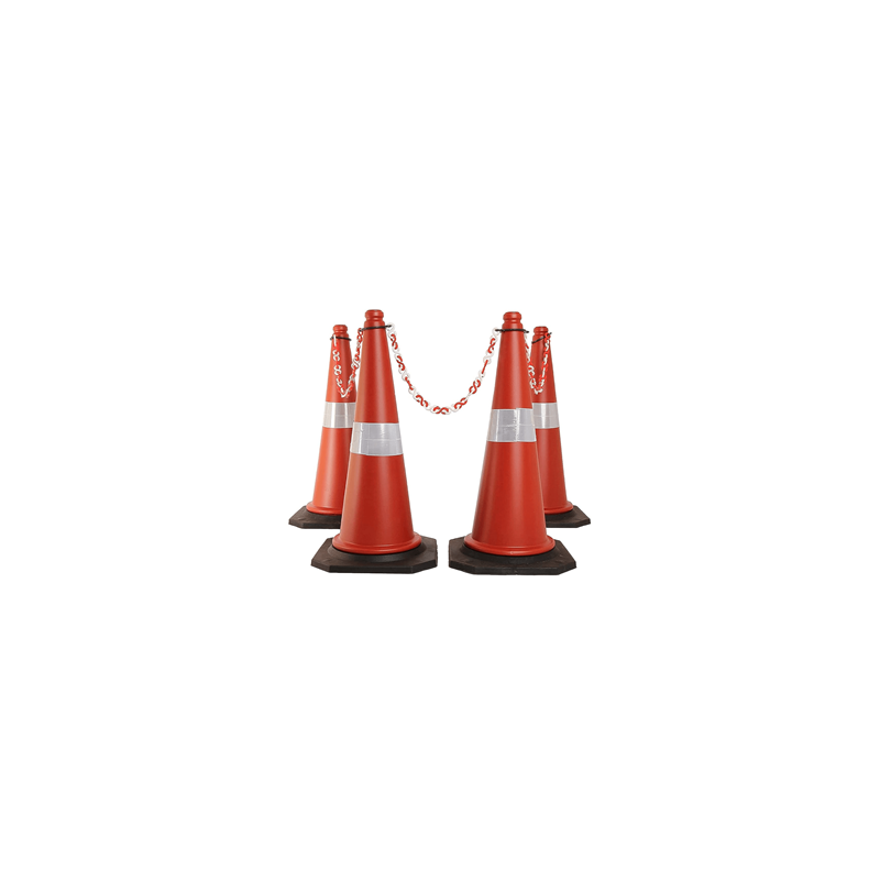 Buy Health Safe Chain Plastic Barricade Traffic Safety Cone