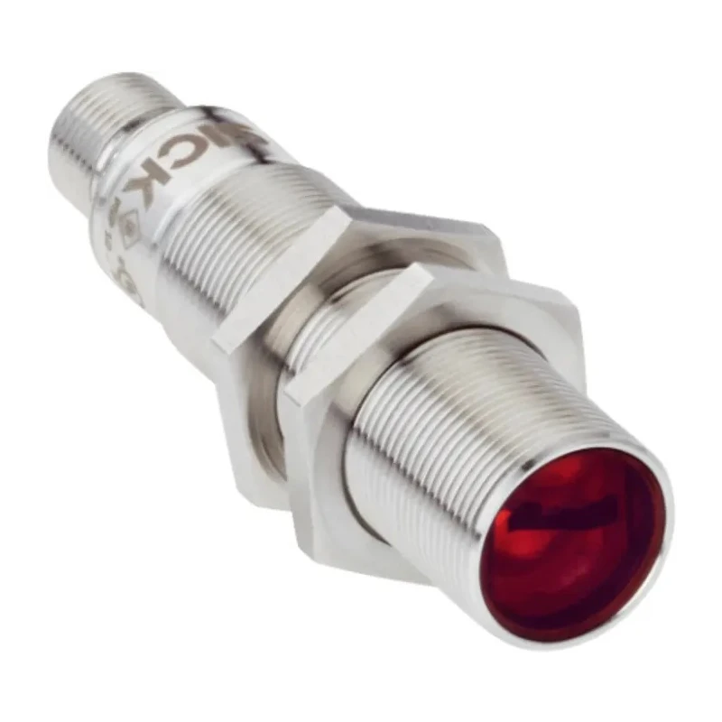 SICK Retroreflective Photoelectric Sensor Barrel Sensor 7.2 m Detection Range PNP Output IP67 IP68 IP69K GRL18-P2431V