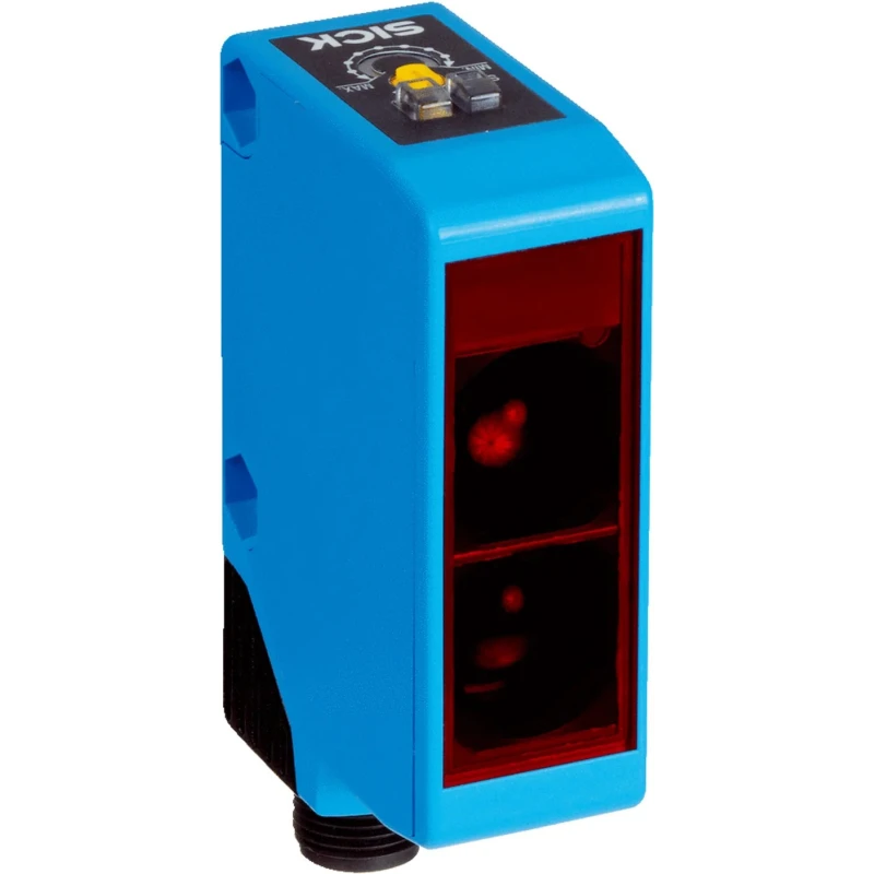SICK Retroreflective Block Photoelectric Sensor 12 m Detection Range, PNP Output, IP67 Rated WL250-2F2431