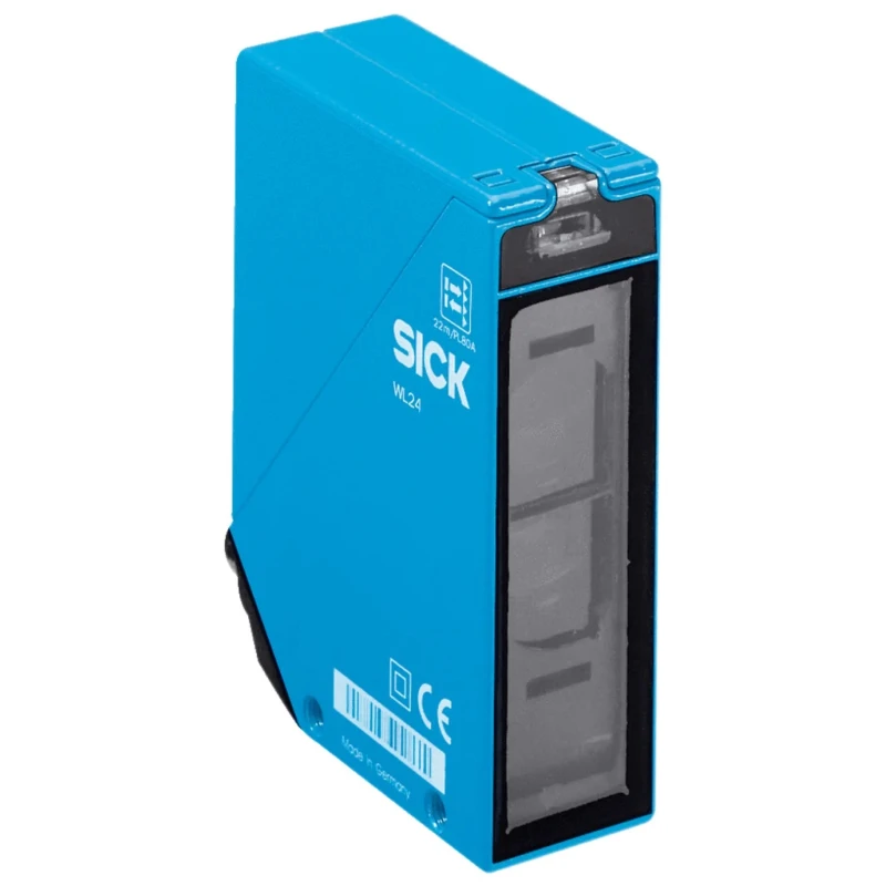 SICK Retroreflective Photoelectric Sensor Block Style 22 m Detection Range, Relay Output, Metal Housing, IP67 WL24-2R240