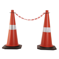 Buy Health Safe Chain Plastic Barricade Traffic Safety Cone