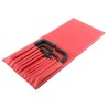 Facom 10 Piece L Metric Hex Key Set, Hex Sizes 1/16", 5/64", 3/32", 1/8", 5/32", 3/16", 7/32", 1/4", 5/16", 3/8" 82H.JU10