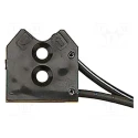 Omron Plastic Fibre Optic Sensor 3.3 mm, LED Light Source, Cable Terminal, Polyethylene Housing, IP67, E32 Series 