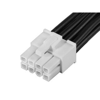 Molex Wire to Board Cable 8 Way Female Mini-Fit Jr to 8 Way Female Mini-Fit Jr, 300 mm, 600V, Nylon Jacket 215325-2082