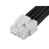 Molex Wire to Board Cable 8 Way Female Mini-Fit Jr to 8 Way Female Mini-Fit Jr, 300 mm, 600V, Nylon Jacket 215325-2082
