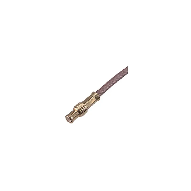 HUBER+SUHNER 11_MCX-50-2-15/111_NH Series Coaxial Connector Cable Male MCX 50 Ω Straight Body Crimp Poland