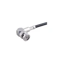 Huber+Suhner Coaxial Connector Cable Male BNC, 50 Ω, Right Angle Body Crimp 16_BNC-50-3-13/133_NE