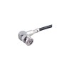 Huber+Suhner Coaxial Connector Cable Male BNC, 50 Ω, Right Angle Body Crimp 16_BNC-50-3-13/133_NE