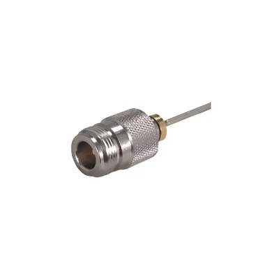 Huber+Suhner Series Coaxial Connector Cable Female N Connector 50 Ω Straight Body Solder 18 GHz 21_N-50-3-11/133_NE