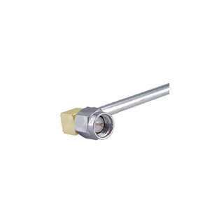 Huber+Suhner 16_SMA-50-3-53/119_NH Series Coaxial Connector Cable Male SMA, 50 Ω, Right Angle Body Solder
