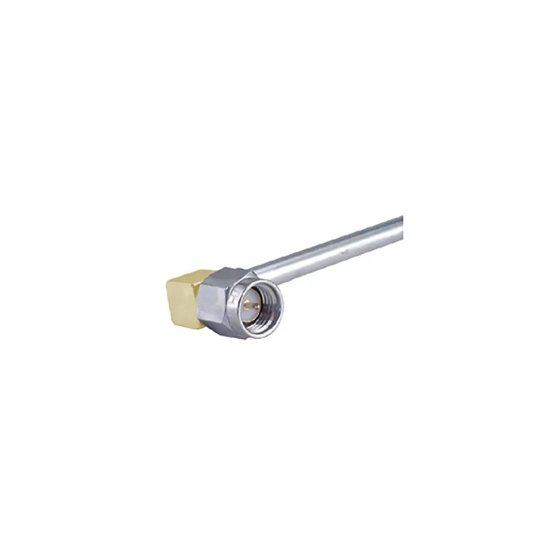 Huber+Suhner 16_SMA-50-3-53/119_NH Series Coaxial Connector Cable Male SMA, 50 Ω, Right Angle Body Solder