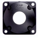 SKF Bearing Unit Flange Type 4 Hole Round, Steel, 80mm Inside Diameter, 210x210x118 mm Dimensions FNL 518 B