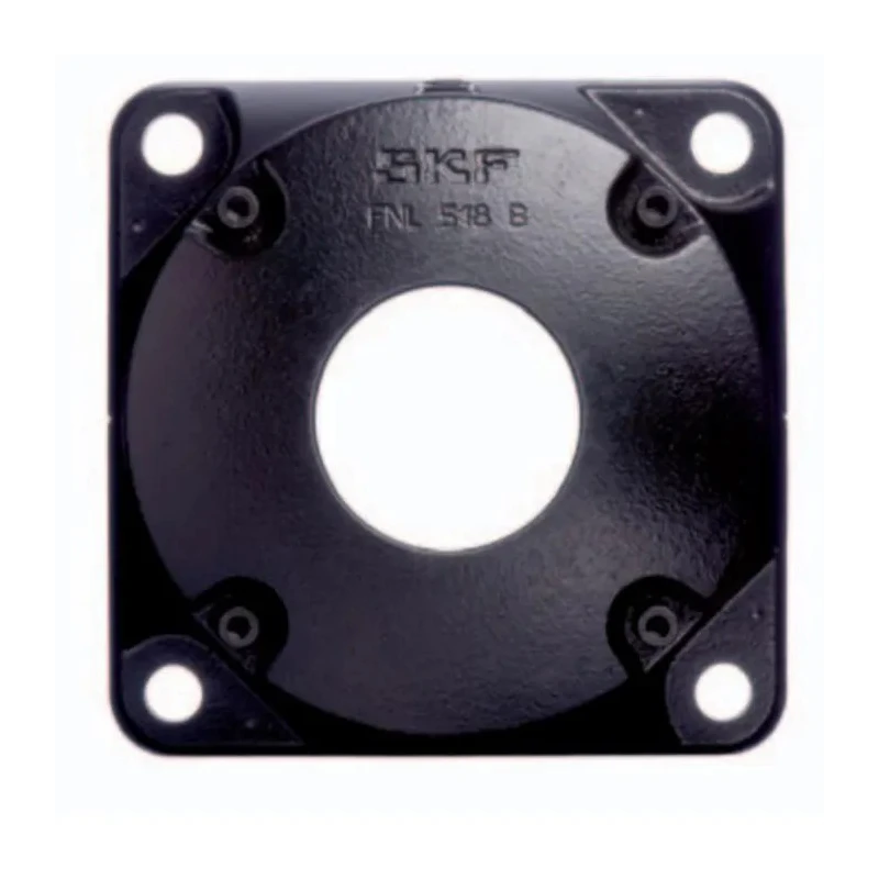 SKF Bearing Unit Flange Type 4 Hole Round, Steel, 80mm Inside Diameter, 210x210x118 mm Dimensions FNL 518 B