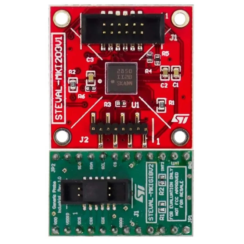 STMicroelectronics MEMS Inclinometer Kit Evaluation Kit for IIS2ICLX Vibration Analysis STEVAL-MKI209V1K