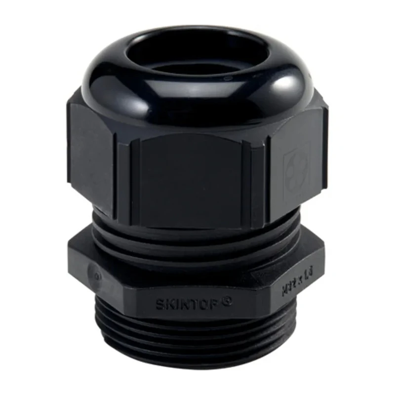Lapp SKINTOP Series 25 Weatherproof Polyamide Cable Gland with PG29 Thread Size and Locknut, Germany Origin PG29