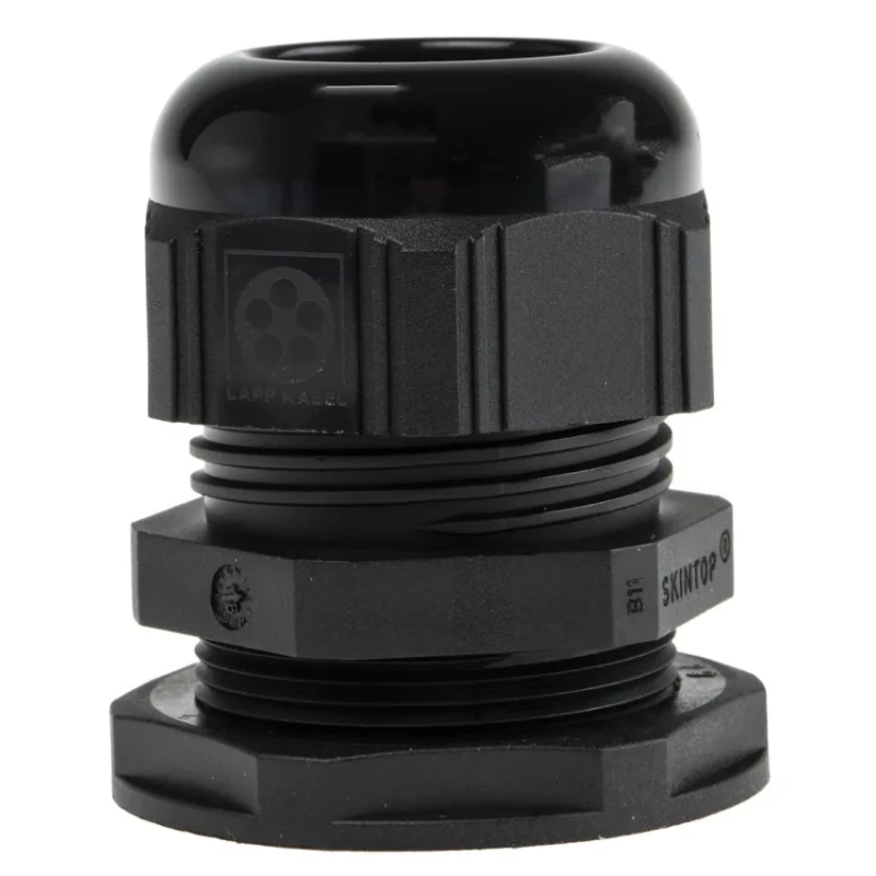 Lapp SKINTOP Series 25 Weatherproof Polyamide Cable Gland with PG29 Thread Size and Locknut, Germany Origin PG29