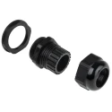 Lapp SKINTOP Series 25 Weatherproof Polyamide Cable Gland with PG29 Thread Size and Locknut, Germany Origin PG29