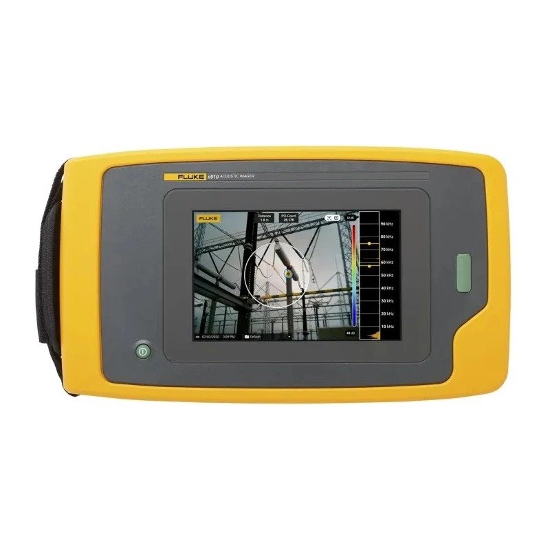 Fluke Acoustic Imager with LCD Backlight Display, 7 in Screen, Rechargeable Lithium-ion Battery, 6h Battery Life ii910