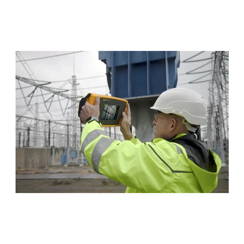 Fluke Acoustic Imager with LCD Backlight Display, 7 in Screen, Rechargeable Lithium-ion Battery, 6h Battery Life ii910