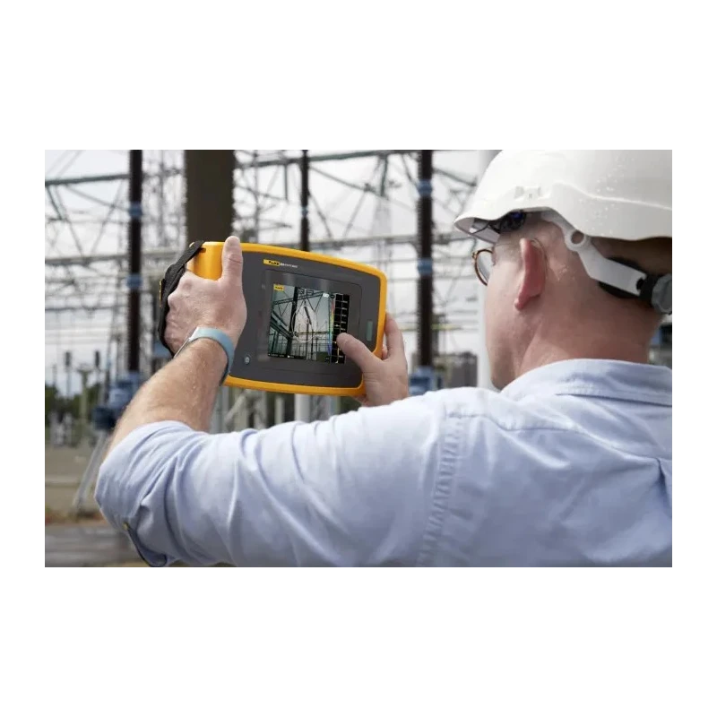 Fluke Acoustic Imager with LCD Backlight Display, 7 in Screen, Rechargeable Lithium-ion Battery, 6h Battery Life ii910