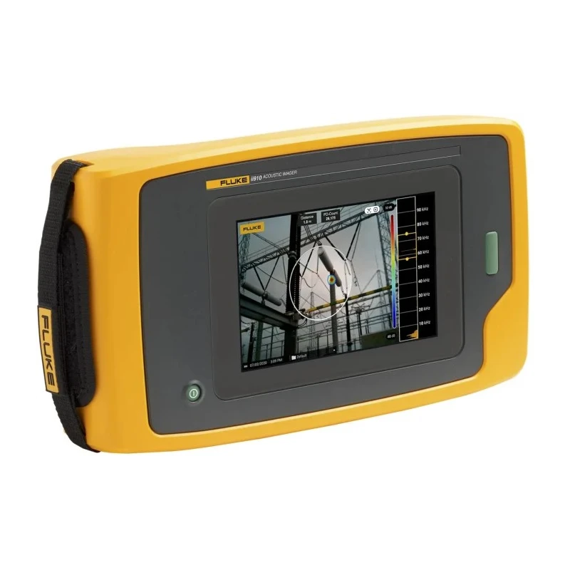 Fluke Acoustic Imager with LCD Backlight Display, 7 in Screen, Rechargeable Lithium-ion Battery, 6h Battery Life ii910