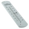 Brannan Wall Mount Glass Thermometer Red Spirit Filling ±1°C Accuracy Centigrade Fahrenheit Scale 240mm Length 65mm 14/390/3