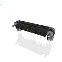 Amphenol Socapex Right Angle PCB Header 40 Contacts 1.27 mm Pitch 2 Row Shrouded MHDAS2M040YCE11