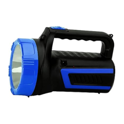 Buy Robustt Dual Mode Chip LED Search Light With Long Range Upto 1 km 150 watt Portable Rechargeable Kisan Torch Light With Char