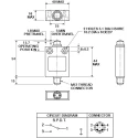 Honeywell PA Series Limit Switch Actuator Accessory for LS Series 6PA43-4