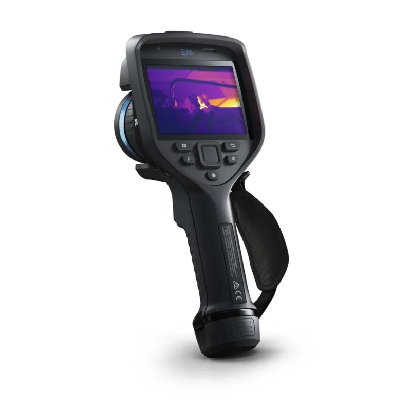FLIR Advanced Thermal Imaging Camera, Lithium-ion Battery, 320 x 240 Pixel Detector Resolution, 650°C Max FLIR E76 24°