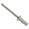 RS PRO Steel Dome Head Sealed Blind Rivet 4.8 mm Diameter, 12 mm Length, Plain Finish 206-7741