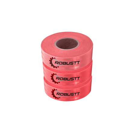 Buy Robustt PET Reflective Tape 42mx50mm Red at lowest price