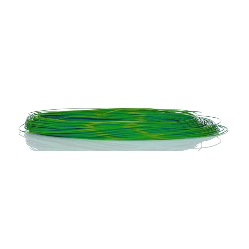 RS PRO Green Hook Up Wire, 30 AWG, 1 x 0.25 mm Silver Plated Copper Conductor, Ethylene Tetrafluoroethylene 207-7145