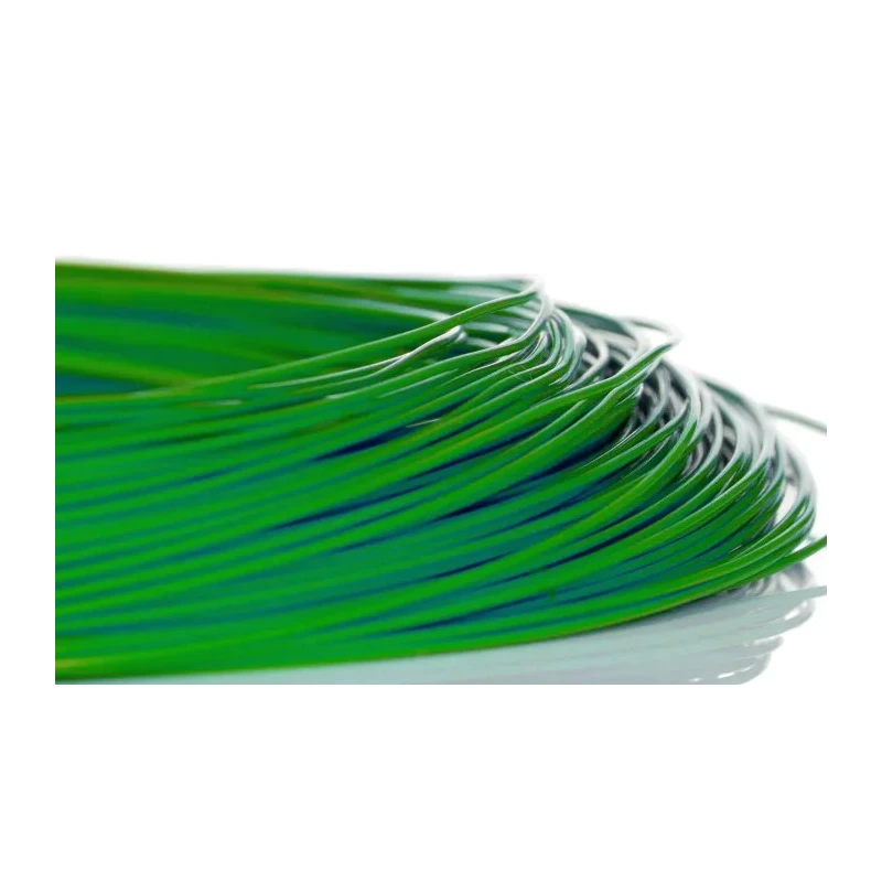 RS PRO Green Hook Up Wire, 30 AWG, 1 x 0.25 mm Silver Plated Copper Conductor, Ethylene Tetrafluoroethylene 207-7145