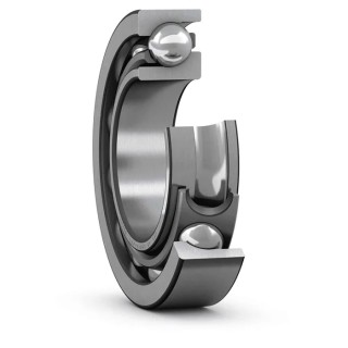 SKF Single Row Angular Contact Ball Bearing 85 mm ID 180 mm OD 41 mm Race Width 7317 BEGAF