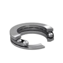 SKF 1 Row Thrust Ball Bearing 25 mm ID, 47 mm OD, 16.7 mm Width, Sheet Metal Cage, Steel Balls 53205