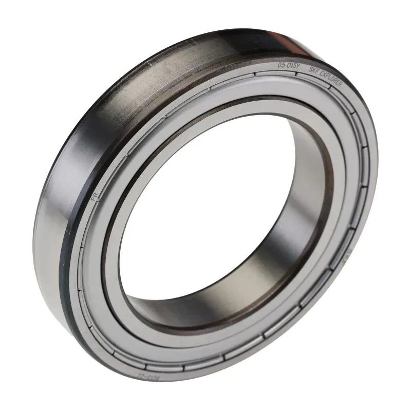 SKF Single Row Deep Groove Ball Bearing 65 mm Inside Diameter, 100 mm Outside Diameter, 18 mm Race Width, Double 6013-2Z