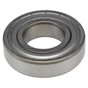 SKF 1 Row Single Row Deep Groove Ball Bearing 30 mm ID, 62 mm OD, 16 mm Width, Sheet Metal Cage 6206-2Z/C3WT