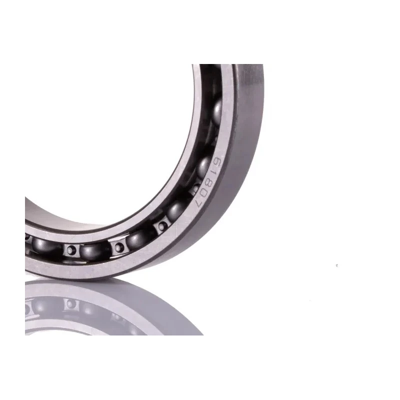SKF Single Row Deep Groove Ball Bearing 35 mm ID, 47 mm OD, 7 mm Width, Sheet Metal Cage, Open End Type 61807