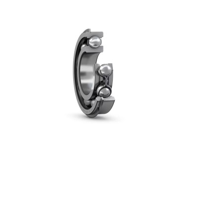SKF Single Row Deep Groove Ball Bearing 20 mm Inside Diameter, 52 mm Outside Diameter, 15 mm Race Width, Sheet Metal 6304 NR