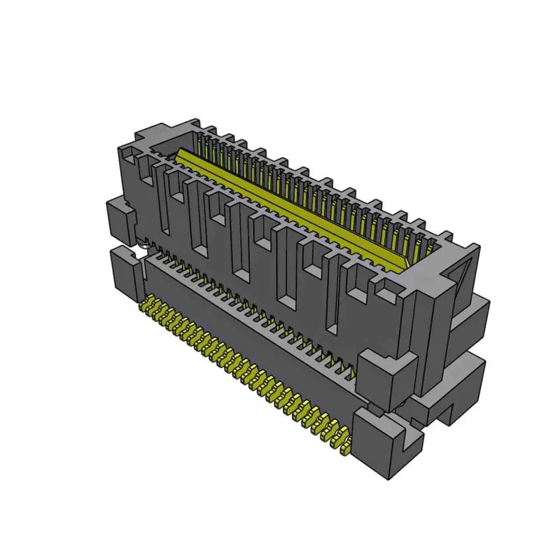 Samtec ASP Series Straight Surface PCB Header, 52 Contacts, 0.64 mm Pitch, 2 Row, Shrouded ASP-129637-13